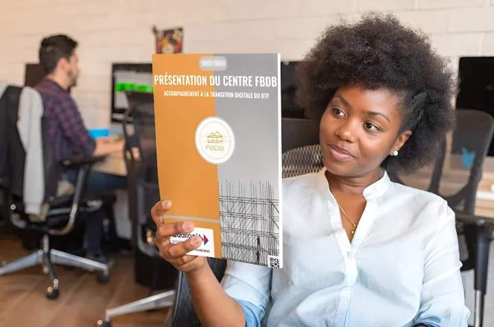 Brochure pour l'accompagnement à la transition digitale du BTP Martinique