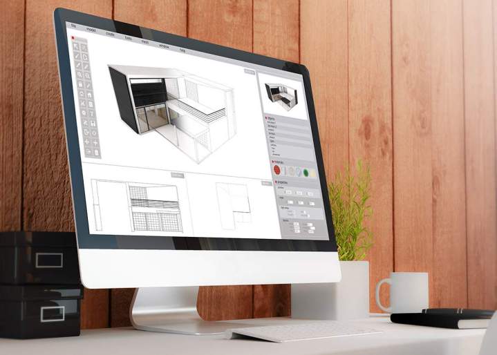 Logiciel de modélisation 3D sur ordinateur Martinique